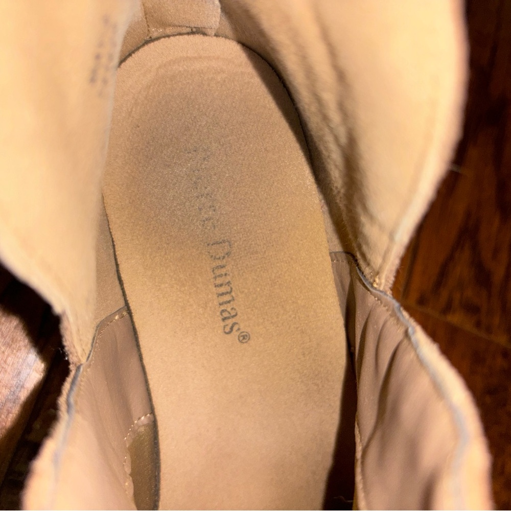 Pierre Dumas Women's Ankle Boots May-5 Suede Slip-On Booties - Picture 4 of 6